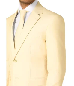 Pastelgult jakkesæt OppoSuits