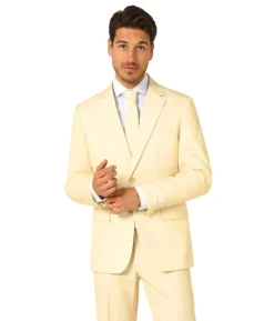 Pastelgult jakkesæt OppoSuits