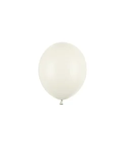 Pastel Lys creme balloner, 100 stk 5"