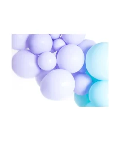 Pastel lys lilla balloner 100 stk 5"