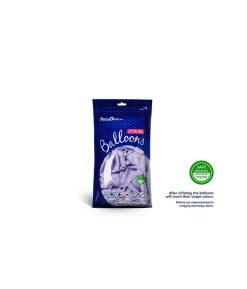 Pastel lys lilla balloner 100 stk 5"