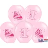 Pastel pink balloner med sko