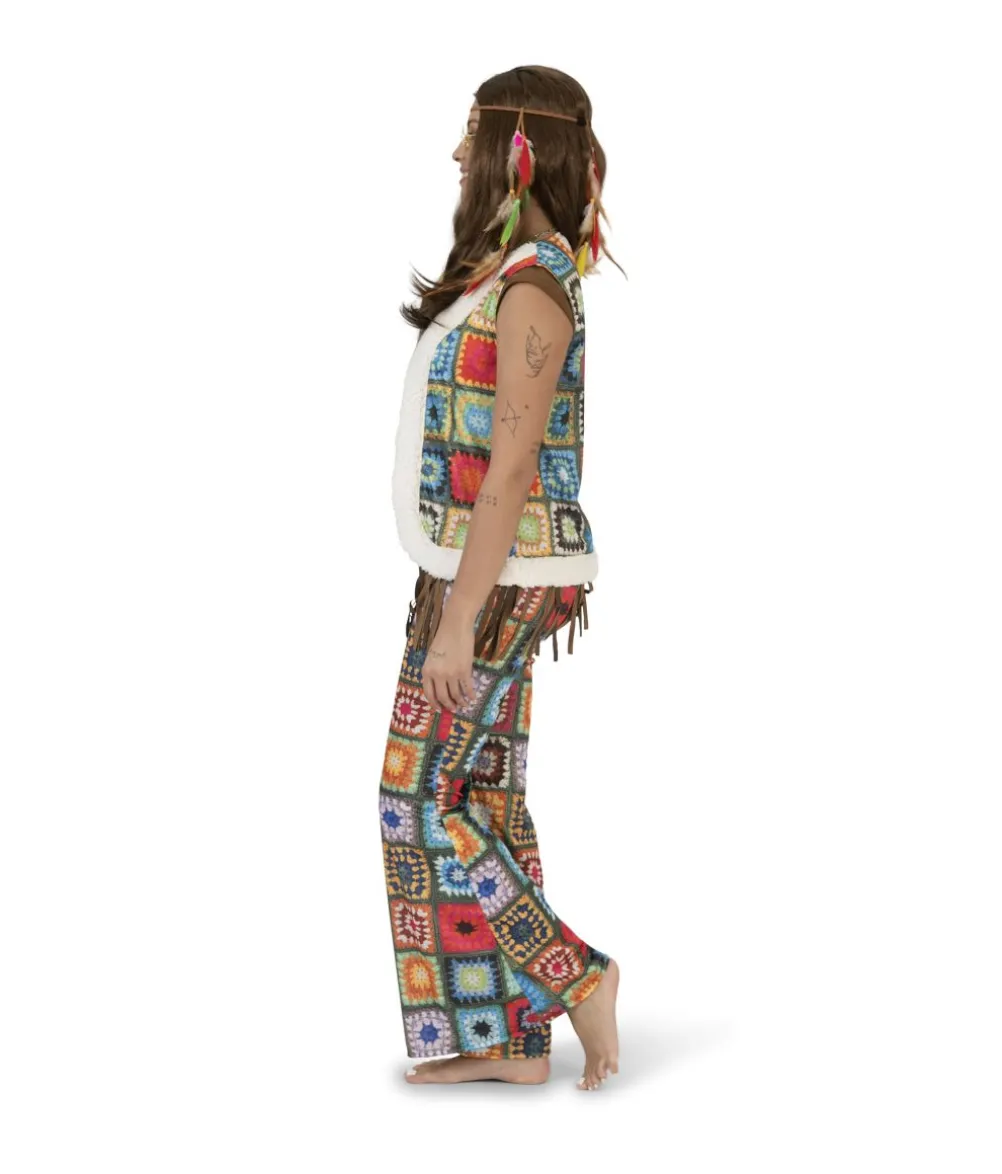 Patchwork hippiebukser