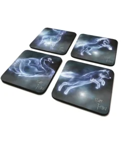 Patronus coaster, 4 stk