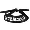 Peace pandebånd, sort