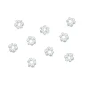 Perle blomster konfetti, 50 stk