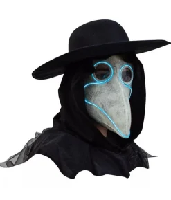 Pestlæge maske med LED lys