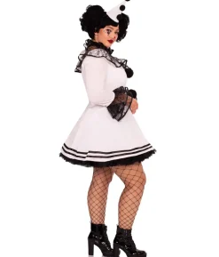Pierrot Clown kostume, Plus