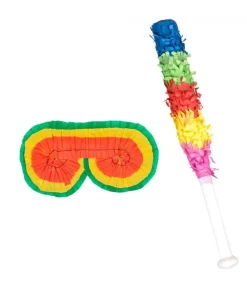 Pinata stick og maske