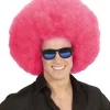 Pink afroparyk, stor