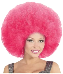 Pink afroparyk, stor
