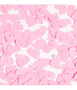 Pink Baby fødder konfetti