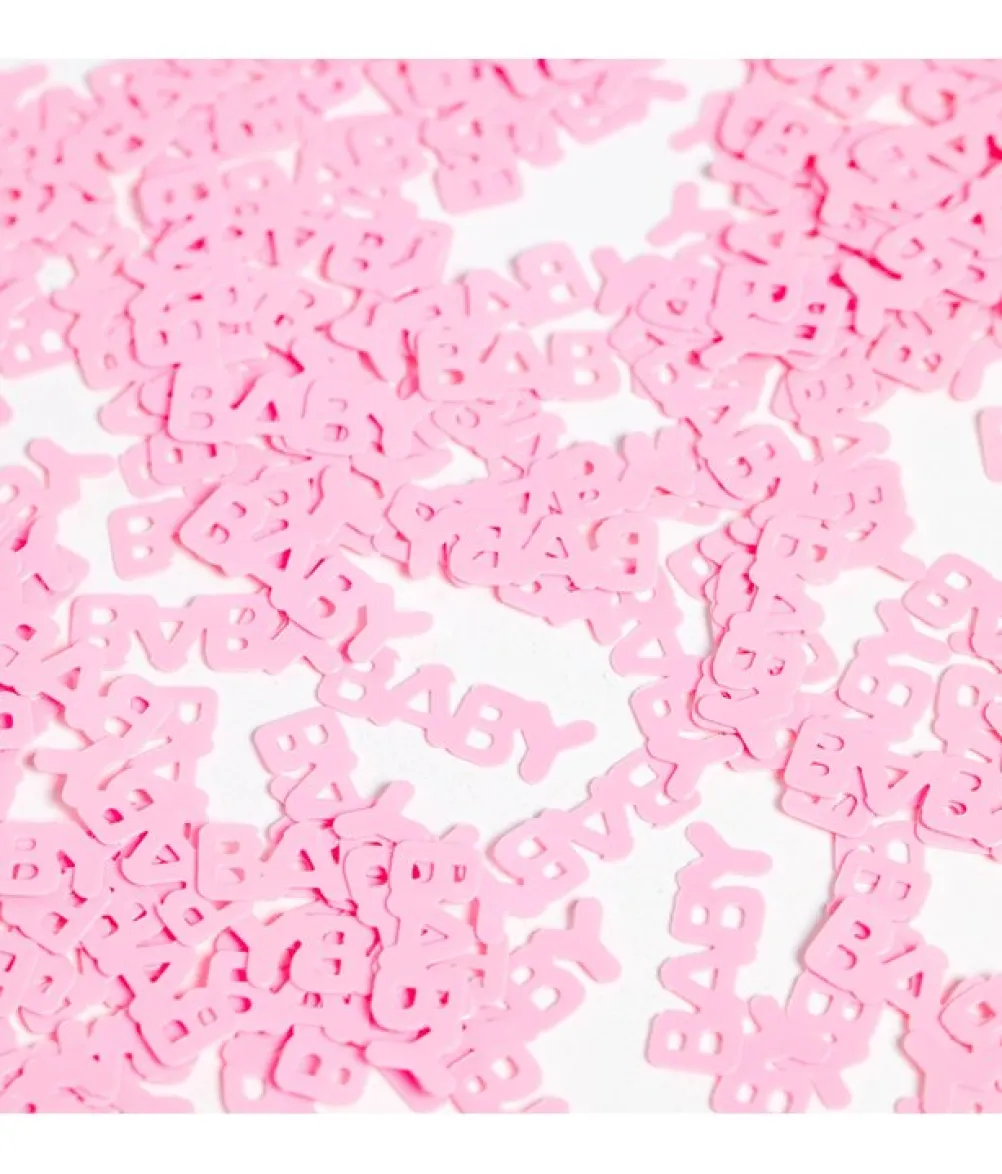 Pink Baby konfetti
