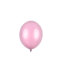 Pink balloner, 100 stk metallic 5"