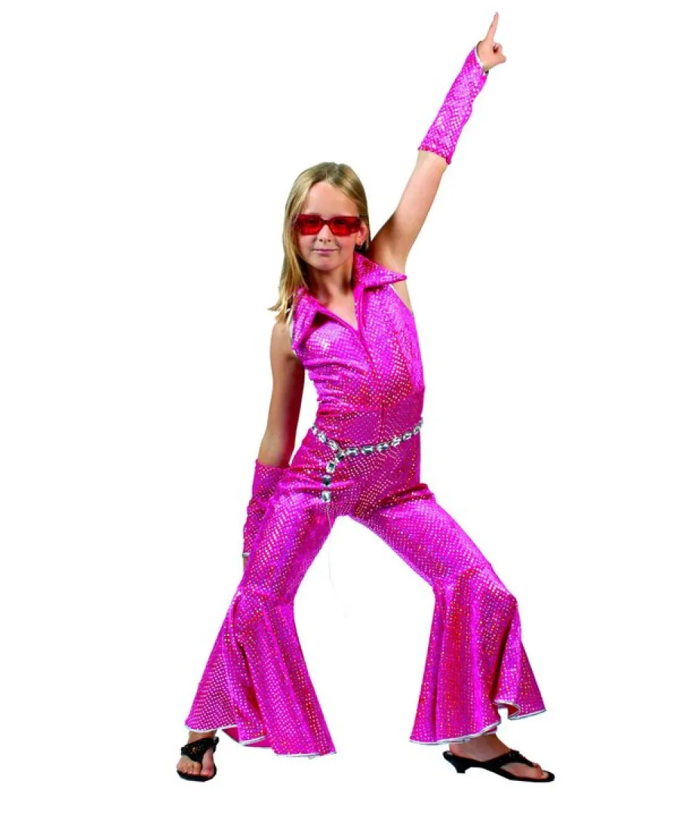 Pink Disco Jumpsuit