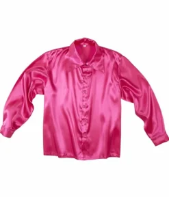 Pink discoskjorte