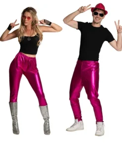Pink diskobukser
