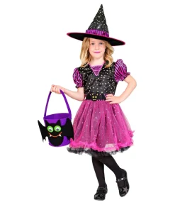 Pink heks kostume