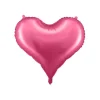 Pink hjerte folieballon