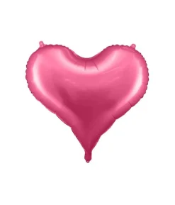 Pink hjerte folieballon