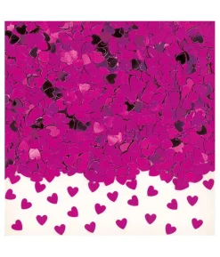Pink hjerte konfetti, 14 g