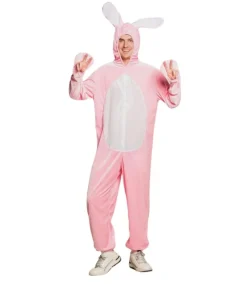 Pink kanin kostume