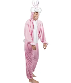 Pink kanin kostume