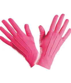 Pink korte handsker