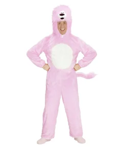 Pink løve kostume