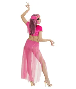 Pink mavedanser kostume