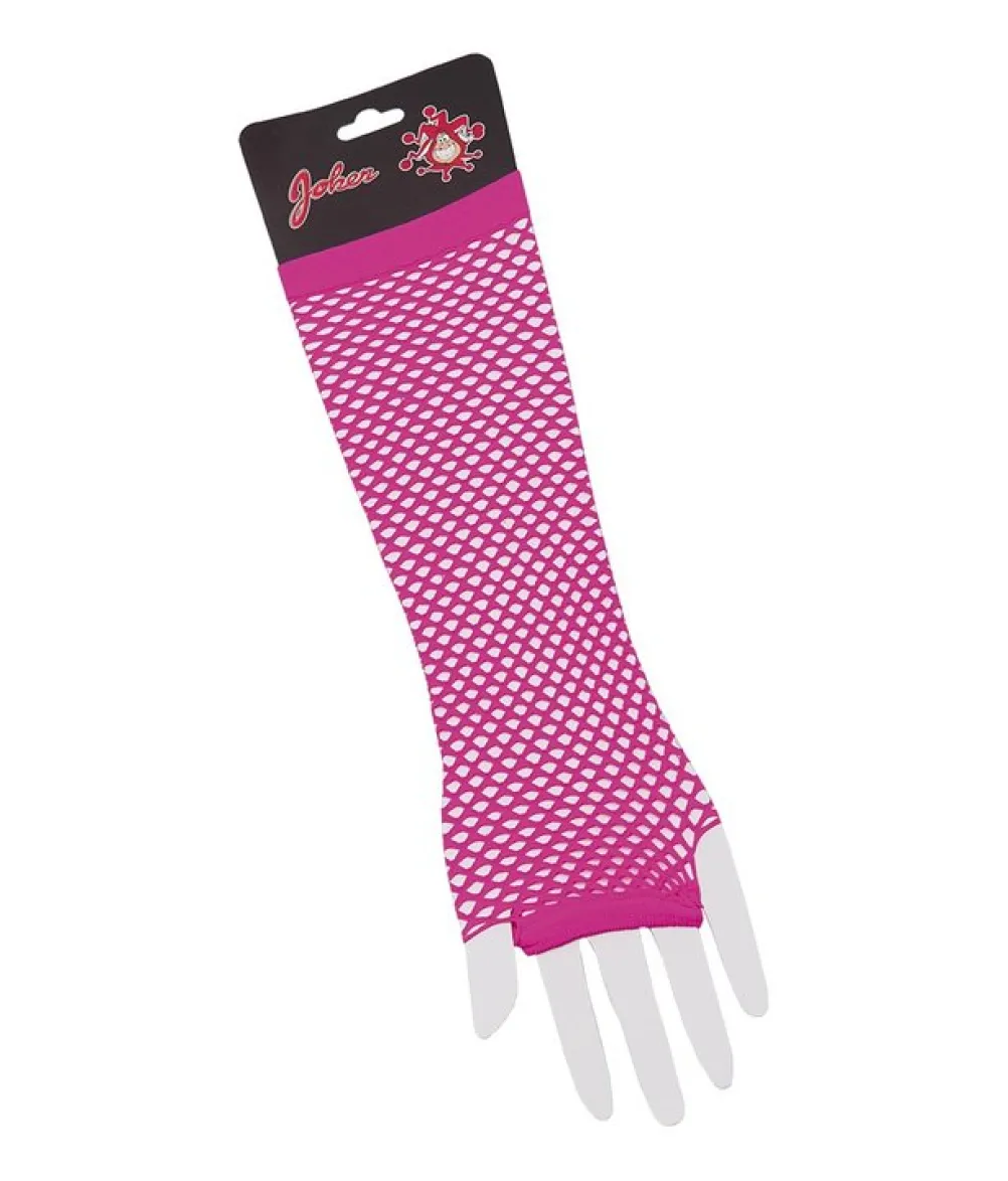 Pink nethandsker