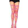 Pink net stockings Diamond