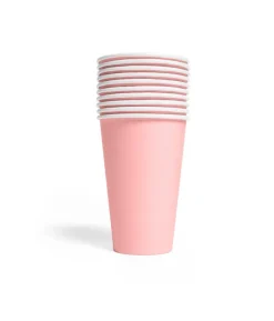 Pink papkrus, 350ml 10 stk