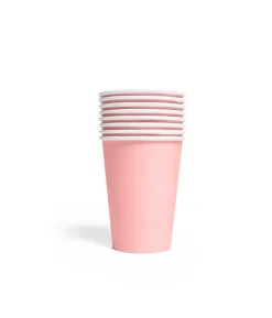 Pink papkrus, 8 stk