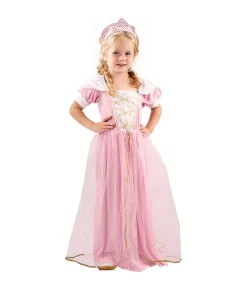 Pink prinsesse kostume