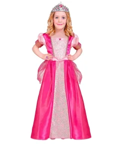 Pink prinsesse kostume