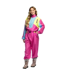 Pink skidragt kostume til kvinder