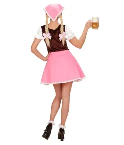 Pink tyrolerkjole