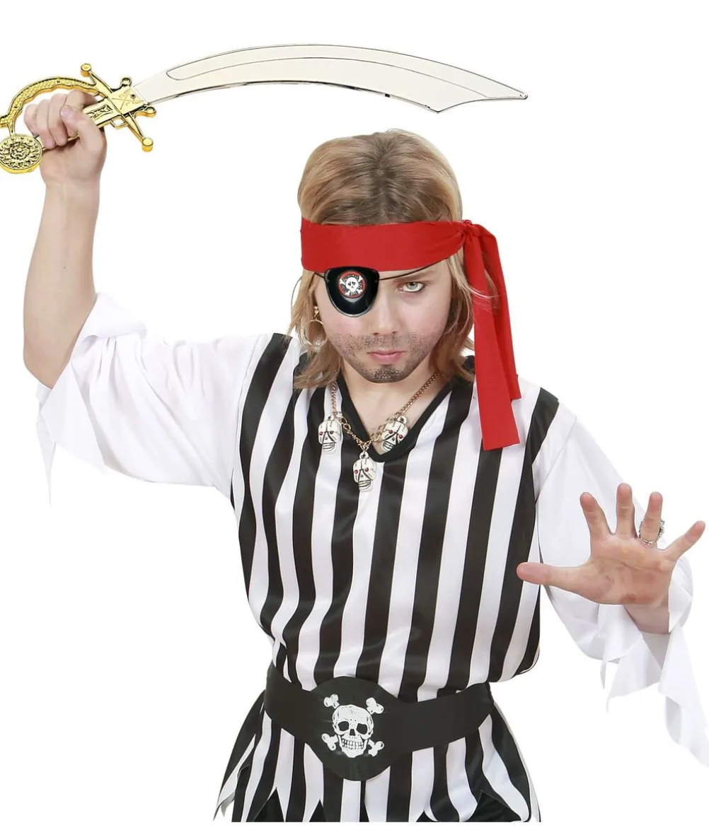 Piratsværd med øjeklap