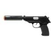 Pistol med lyddæmper