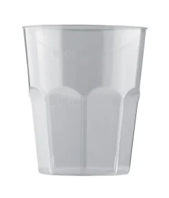 Plastik snapsglas, 50 stk