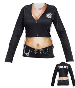 Police t-shirt, dame