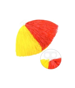 Pom pom rød og gul