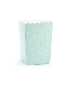 Popcorn bægre, lys mint
