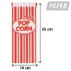 Popcorn papirposer, 8 stk