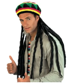 Rastafari hat med hår