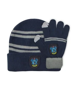 Ravenclaw hue og handsker, barn