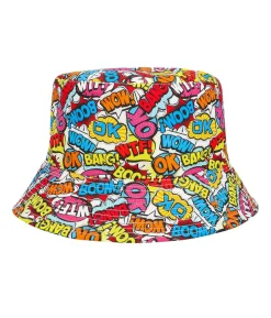 Rave pop art bøllehat