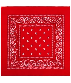 Rød bandana