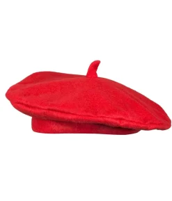 Rød baret
